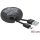Delock USB-A 2.0 -> USB-B 2.0 micro M/M adatkábel 0.46m fekete visszahúzható