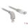 Delock RJ45 CAT5e SF/UTP -> RJ45 CAT5e SF/UTP M/M adatkábel 1m szürke 90° egyenes/le