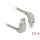 Delock RJ45 CAT6 S/FTP -> RJ45 CAT6 S/FTP M/M adatkábel 0.5m szürke fel/le