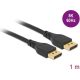 Delock DisplayPort 1.4 -> DisplayPort 1.4 M/M video kábel 1m fekete