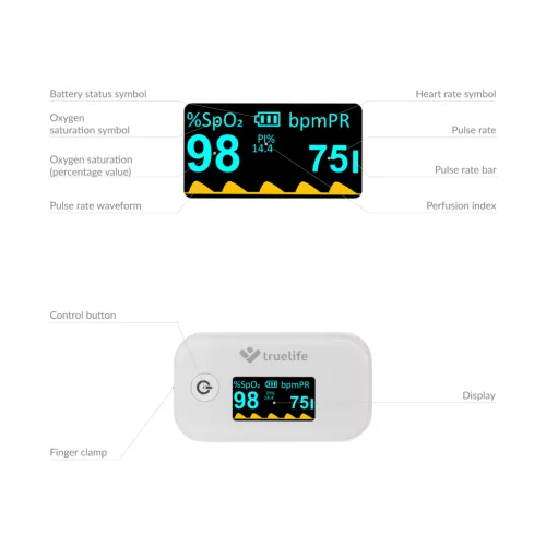 TrueLife Oximeter X3 Pulzoximéter