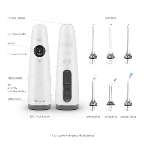 TrueLife AquaFloss Compact C300 White Szájzuhany fehér