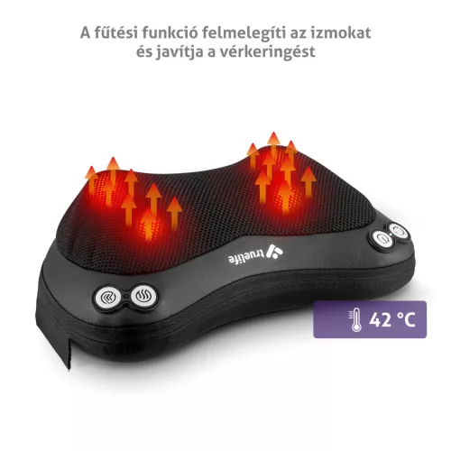 TrueLife RelaxBack B3 Charge Infrás masszázspárna