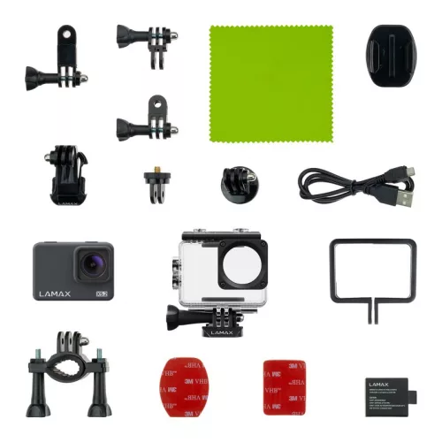 LAMAX X5.2 4K 30fps Full HD 60 fps Akciókamera MAXsmooth stabilizátorral