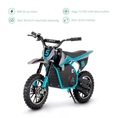 LAMAX eJumper DB50 Blue 800W elektromos gyerek motor