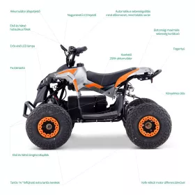 LAMAX eFalcon ATV50M Orange 1200W Elektromos gyerek quad