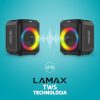 LAMAX Partyking1 Play 80W Bluetooth Party hangszóró vezeték nélküli mikrofonnal