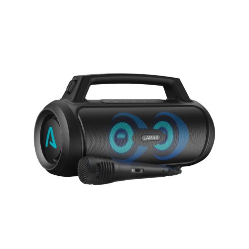LAMAX PartyGo1 Play 50W Bluetooth Party hangszóró vezeték nélküli mikrofonnal
