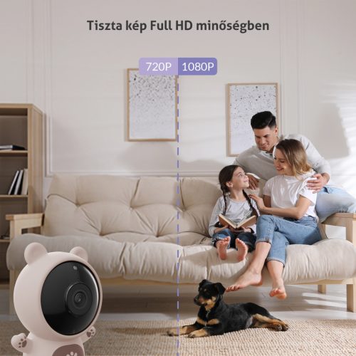 TrueLife NannyCam S3 Smart Kamerás Bébiőr