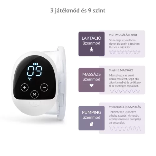 TrueLife Nutrio BP W5 Hordozható elektromos mellszívó