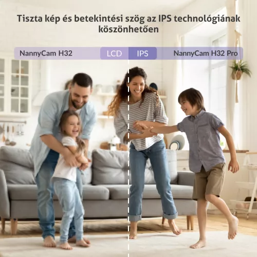TrueLife NannyCam H32 Pro Kamerás bébiőr