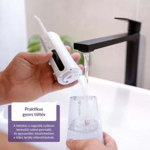 TrueLife AquaFloss Compact L100 szájzuhany fehér