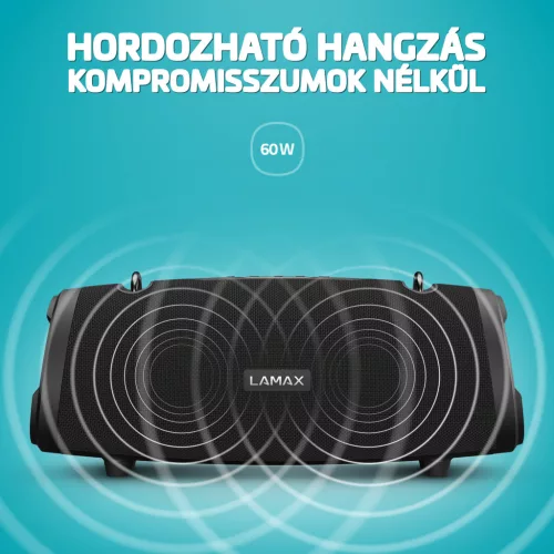 LAMAX Eclipse1 60W Bluetooth hangszóró