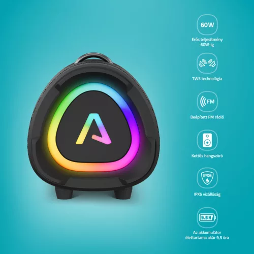 LAMAX Eclipse1 60W Bluetooth hangszóró