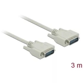   Delock D-Sub 15pin -> D-Sub 15pin M/M adatkábel 3m fehér