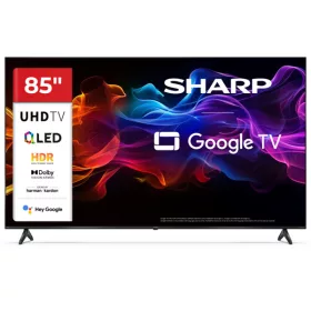   SHARP 85HP5265E 85"/215cm 4K Ultra HD QLED Google TV, 3840x2160, 4xHDMI/2xUSB