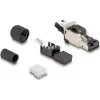 Delock RJ45 dugaszoló szerelvény Cat.6A
