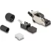 Delock RJ45 dugaszoló szerelvény Cat.6A