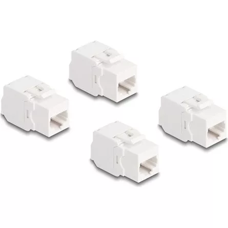 Delock Keystone modul, RJ45-aljzat Cat.6A UTP 4 db.-os