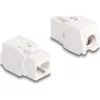 Delock Keystone modul, RJ45-aljzat Cat.6A UTP 4 db.-os