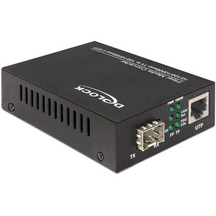 Delock Media Converter 10/100/1000Base-T to 100/1000Base-X SFP