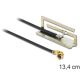 Delock ADA Delock 86214 MHF/U.FL 802.11 a/b/g/n -4 dBi kompatibilis WLAN antenna