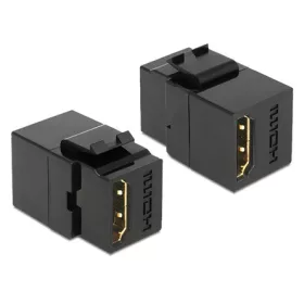   Delock LAN Delock 86366 HDMI anya > HDMI anya Keystone modul - Fekete