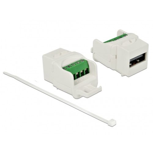 Delock 86376 Keystone modul USB 2.0 A anya > sorkapocs modul