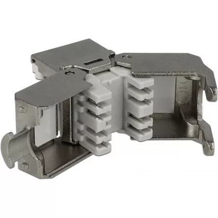 Delock CAT6A STP -> LSA CAT6A F/F keystone modul