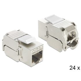   Delock LAN Delock 86405 RJ45 jack > LSA Cat6A Keystone modul - 2db/csomag