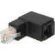 Delock ADA Delock 86424 RJ45 apa L alakú > RJ45 anya Cat.6 UTP adapter