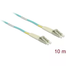   Delock LC Duplex -> LC Duplex M/M adatkábel 10m kék Multi-mode OM3