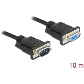   Delock Serial RS-232 DB9 -> Serial RS-232 DB9 M/F adatkábel 10m fekete