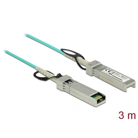 Delock SFP+ -> SFP+ M/M adatkábel 3m kék