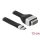 Delock USB-C / Thunderbolt -> VGA M/F adapter 0.13m fekete DP Alt Mode