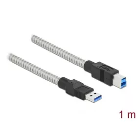   Delock USB-A 3.2 Gen1 -> USB-B 3.2 Gen1 M/M adatkábel 1m fém borítású