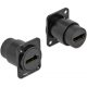Delock HDMI -> HDMI F/F D-Type modul fekete
