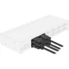 Delock D-Sub9-es, RS-232 soros kábel, anya-anya, 2 m