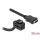Delock HDMI 1.4 -> HDMI 1.4 M/F keystone modul 0.3m fekete 110°