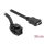 Delock HDMI 1.4 -> HDMI 1.4 M/F keystone modul 0.3m fekete 250°