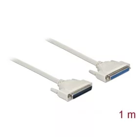   Delock D-Sub 37pin -> D-Sub 37pin M/F adatkábel 1m fehér