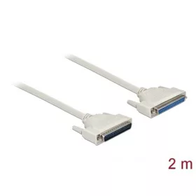   Delock D-Sub 37pin -> D-Sub 37pin M/F adatkábel 2m fehér