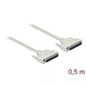   Delock D-Sub 37pin -> D-Sub 37pin M/M adatkábel 0.5m fehér