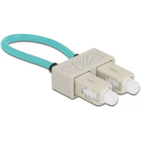   Delock SC Duplex Male adapter kék loopback Adapter SC/OM3 Multi-mod