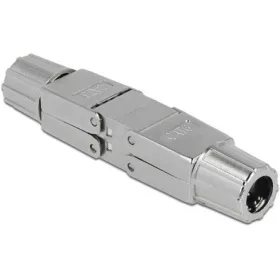   Delock LSA Cat6 -> LSA Cat6 F/F adapter nikkel szerszám nélküli szerelhető
