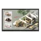 LG VIS LG 16/7 Interaktív tábla 86" 86TR3DQ-B, 3840x2160, 400 nit, HDMIx3/DP/VGA/RS-232C/RJ45/USBx5/USB-Cx2