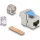 Delock Keystone Module RJ45 aljzat az LSA Cat.8.1-hez szerszámmentes