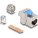 Delock Keystone Module RJ45 aljzat az LSA Cat.8.1-hez szerszámmentes