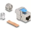 Delock Keystone Module RJ45 aljzat az LSA Cat.8.1-hez szerszámmentes
