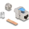 Delock Keystone Module RJ45 aljzat az LSA Cat.8.1-hez szerszámmentes